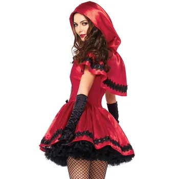 Engros Store Udenrigshandel Europæiske og Amerikanske Kvinder er Halloween Kvinders Rolle-spil den Røde hue Kostume Spil Uniform