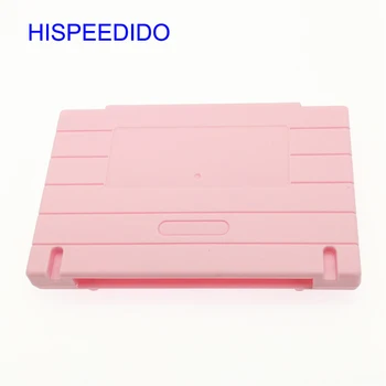 HISPEEDIDO 10 stk/meget Høj kvalitet, version Grå, pink, Klar blå OS Version Spil etui til SNES Spil Kort Patron box