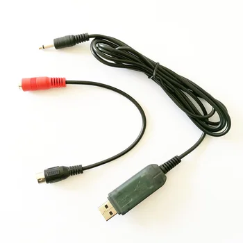 Nyeste USB-Simulator Kabel omfatter G7-Tasten For Flysky Pladsen Sender Kun FS-I6 I6X I6S CT6B T6 TH9X I4 I4X