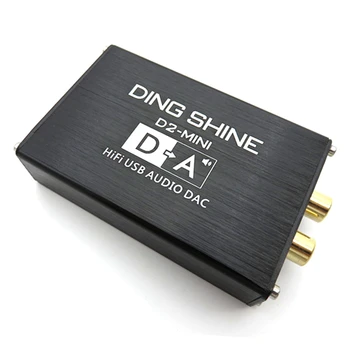 ES9018K2M Lyd Dekoder DAC HIFI USB-lydkort Dekodning Støtte 32Bit 384KHz til Forstærker til hjemmebiograf RCA-Udgang