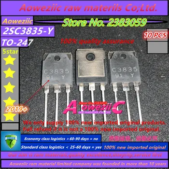 Aoweziic 2019+ nye importerede oprindelige 2SC3835-Y C3835 TIL-247 Y-fil forstøver særlige 7A 200V