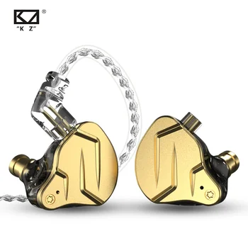 KZ ZSN Pro X Metal Bass Høretelefoner, 1 BADEVÆR+1DD Hybrid Teknologi HIFI-In Ear Monitor Hovedtelefon Øretelefoner Sport støjreducerende Headset