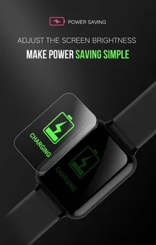 B57 smart ur vandtæt pulsmåler blodtryk sport Kvinder smartwatch kvinder bærbare ur mænd, smart ur PK P8