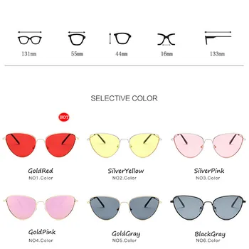 Yoovos 2021 Nye Candy Farve Solbriller Kvinder Vintage Cat eye Brand Designer Street Sol Briller Udendørs Oculos De Sol Feminino