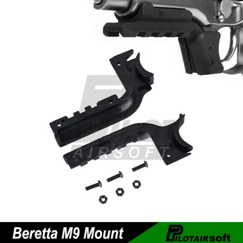Element Pilot Taktiske Beretta M9 Mount Hardball Pistol 20mm Under Jernbane-Mount-Adapter Lommelygte Laser Mount Jagt Tilbehør
