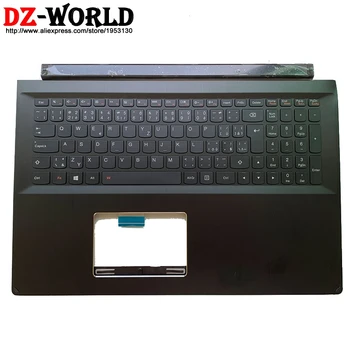 Nye/orig Håndfladestøtten Øverste Tilfældet Med tjekkiske Baggrundsbelyst Tastatur til Lenovo Edge 15 Flex 2 pro-15 Laptop C Dække 5CB0G91162