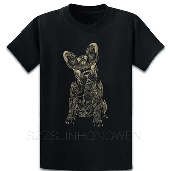 Fransk Bulldog fransk Bulldog T-Shirt i Bomuld Foråret Tendens Euro Størrelse S-5xl Udskrivning Sjove Naturlige Interessant Shirt