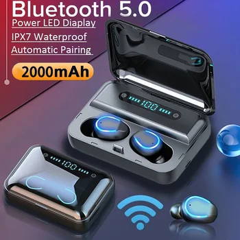 Mini Opladning Tilfældet for Bluetooth-Hovedtelefoner Øretelefoner TWS Trådløse Hovedtelefoner fone de ouvido Bluetooth Headsets, Trådløse Hovedtelefoner