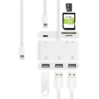 AJIUYU OTG Lyn USB-Adapter Converter For apple iPad Luft 3/2 pro mini 4 5 10.2 9.7 hub HDMI-dockingstation Tilslut tastaturet Kamera