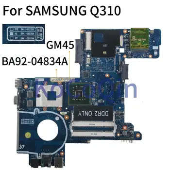 KoCoQin Laptop bundkort Til SAMSUNG Q310 GM45 Bundkort BA41-00939A BA92-04834A