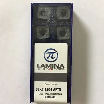 SEKT1204AFTN LT30 Oprindelige LAMINA hårdmetal skær med den bedste kvalitet 10stk/masse gratis fragt