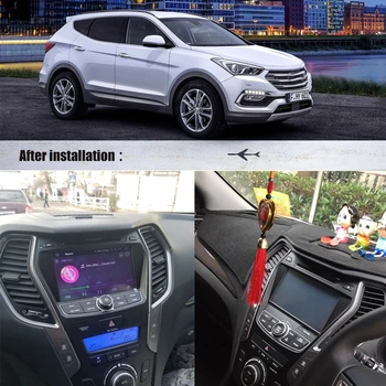 For Hyundai Santa fe Android Radio 2011 2013 Car multimedia DVD-Afspiller Stereo-GPS Navi enhed Autoradio kassettebåndoptager