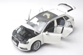 1:18 Diecast Model for Audi A3 Sportback Hvid SUV Legering Toy Bil Miniature Samling Gave S3