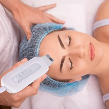 Huden Ultralyd Skrubber Ansigtsløftning Massageapparat Maskine Facial Pore Renere Kavitation Peeling Hudorm Fjernelse Enhed Værktøj