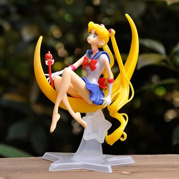 Sailor Moon Anime figur toy PVC-Action Figur Vinger Kage Dekoration Samling Model Legetøj Dukke Brithday Gaver