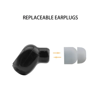 CHYI Single-ear Bluetooth Wireless In-Ear Mini Øretelefoner Håndfri Hovedtelefoner Usynlige In-ear Monitor Musik Bil Headset Til Telefonen