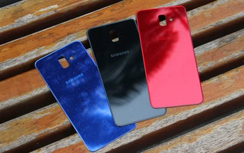 SAMSUNG Oprindelige Tilbage Batteriet Dør Glas bagpanel Phone Case For Samsung Galaxy J6+ Telefon Backshell bagcoveret