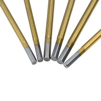 6STK 10-25MM Spade Drill Bit High-carbon Stål, Spade Padle Bits Træbearbejdning Fladskærms Opboring Værktøjer