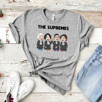 Berygtet Rbg Shirt The Supremes Domstolen T-shirt Kvinder Feministiske Shirt Sjov Feminisme Shirt RBG Tees