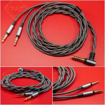 Opgradering Afbalanceret Lyd Kabel Ledning Til Denon D9200 D7100 D7200 D600 Hifi Hovedtelefoner Occ 2x3.5 mm Til 2,5 mm 4.4 mm Stik