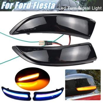 Dynamisk blinklys LED-Lys, der Strømmer Vand Blinker Blinker Indikatoren For Ford Fiesta 2008 - 2017 for B-Max 2008-2017