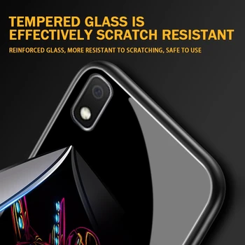 Superhelt Luksus Hærdet Glas Telefon-etui TPU Beskyttende Hårdt Cover til Samsung A01 A11 A21 A31 A41 A51-A71-A40 A50 A60 A70 A80