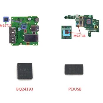IC Chip bundkort Billede magt for N-S for at Skifte Batteri Opladning Chip M92T17 M92T36 BQ24193 PI3USB Audio Video Kontrol IC