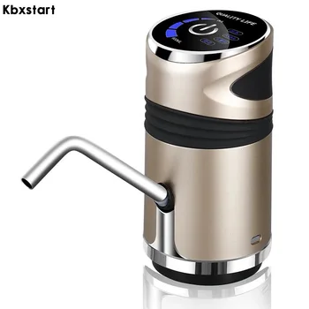 Kbxstart Bærbare El-Vand-Pumpe Dispenser Touch Kontrol Hane USB-Opladning Intelligent Pumpe Vand fra Hanen Pumpe Enhed