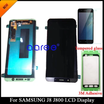 Testet i Grade AAA-Super AMOLED-LCD-Skærm Til SAMSUNG J8 2018 LCD-for Samsung J810 J8 2018 LCD-Skærm Touch Digitizer Assembly