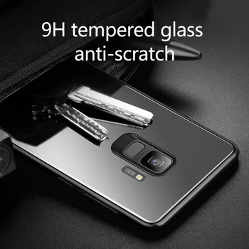For Samsung Galaxy S10 Plus Tilfælde ZROTEVE Coque For Samsung Note 10 9 8 Tilfælde Hærdet Glas Cover S8 S9 Plus S10 E S10E Lite Sag