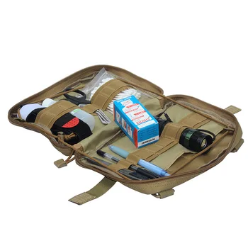 Varm En Tigris Militære MOLLE Admin Pouch Taktiske Multi Kit Taske Utility Værktøj Bælte EDC Etui Til Camping Vandring Jagt