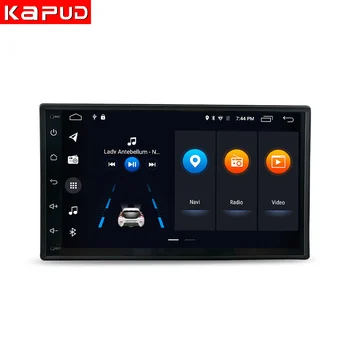Kapud Android-7 Centrale Bil Radio GPS Mms Video-Afspiller Skærmen Til Universal/Nissan/Iso/Fit/Swift/Excelle Audio Navigation