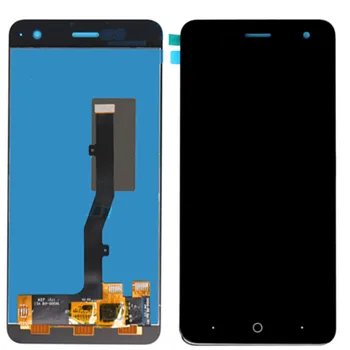 For ZTE Blade V8 Mini Fuld LCD Display + Touch Screen Digitizer Assembly Modul Reservedele 5.0 tommers Sort / Hvid