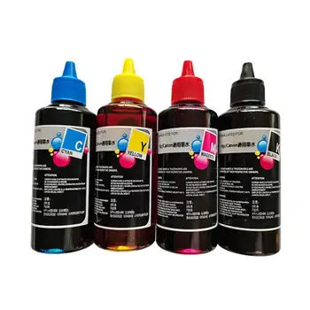 1 STK 100ml Farve blækpatroner, Refill Udskiftning Kit DJ Canon Serie Printere Ts3380 Til HP 2132& 2130 TS3180 N6D4