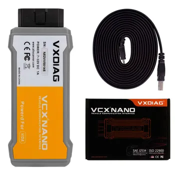 VXDIAG VCX NANO for Volvo Diagnostisk Værktøj med VIDAD Software Funktion Code Scanner VIDA DICED