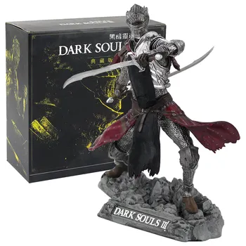 25cm Dark Souls 3 III Red Knight Artorias Den Abysswalker PVC-Action Figur Collectible Model Doll Legetøj