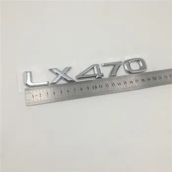 Bil Styling For Lexus LX470 LX570 Logo Emblem Bag Bagagerum Bagklap Breve Decal LX 470 LX 570 Navneskilt