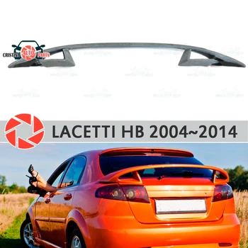 Spoiler for Chevrolet Lacetti hatchback 2004-plast ABS dekoration stammen dør tilbehør beskyttelse bil styling, tuning
