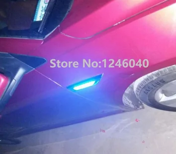 Car-styling Side Markør lys blinklys Lys tænde lys styring lampe LED auto 12v til Chevrolet Cruze blå