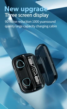 A10 TWS Trådløse Hovedtelefoner Touch Bluetooth-Ørepropper I Øret Sport Stereo Headset CVC8.0 Hovedtelefoner Med Støjreduktion