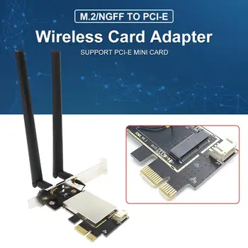 Dual Band 2.4 Gbps WiFi netværkskort, Pcie-Wifi Bluetooth M. 2/NGFF Trådløse netkort Til PCI Express-Adapter Til Pc Desktop Windows 10
