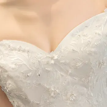 LAMYA 2021 Nye Applikationsbroderi Båd Hals brudekjoler, Vintage Skræddersyede brudekjoler Prinsesse Elegante vestido de de noiva