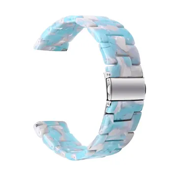 Mode Farverige Reaplacement Harpiks Watchbands For Fitbit Versa/Versa Lite Smart Ur Remmen Dobbelt butterfly lås Band Rem