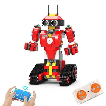 Teknik Robot Øge Videnskab og Uddannelse Dual Fjernbetjening Programmerbare Pædagogisk Legetøj Intelligent Program byggesten