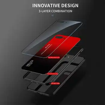 Joomer Gradient Mønster Glas Sagen For Huawei Mate 30 20 10 Pro 20 10 Lite 20 X Phone Cover