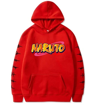 Naruto Itachi Uchiha Trykt Mænd/kvinder Hættetrøje langærmet Sweatshirt
