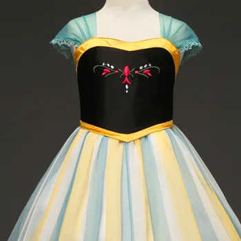Disney Prinsesse Anna Piger Dress Børn Kjoler for Piger Jul Dress Up Kostume Part Nye År, Pige Tøj Frosne 2020 Ny