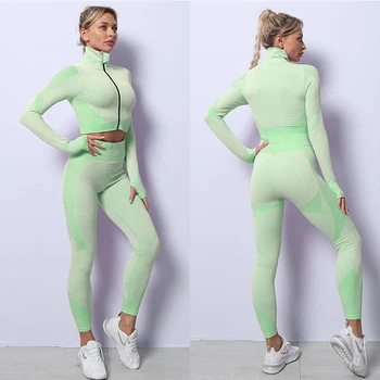 CAPMAP Problemfri Yoga Passer til Quick-Tørring Tætsiddende Kvinders Sportsbeklædning Egnet Til Fitness-Leggings Activewear Tre Stykker