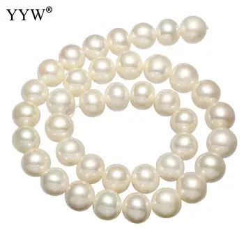 AAA Ferskvand Perle Perler 11-12 mm Cultured Hvide Kartofler Naturlige Løs Perler For DIY-Armbånd Halskæde med at Lave Smykker