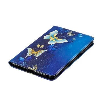 Taske Til Samsung Galaxy Tab 10.1 T510 T515 Tilfælde Læder Tegnebog Stå Tegnefilm Cover til Samsung Galaxy Tab EN SM-T510 T515 2019